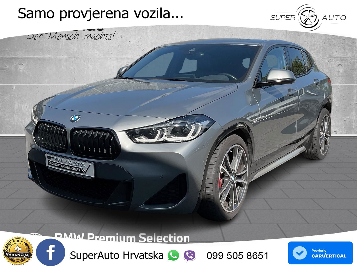 BMW X2 xDrive20i Steptronic M Sport LED+GR SJED+ACC