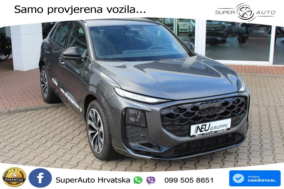 Audi Q3 2.0 TFSI (204 KS) quattro S tronic S line MATRIX+GR SJED+KAM