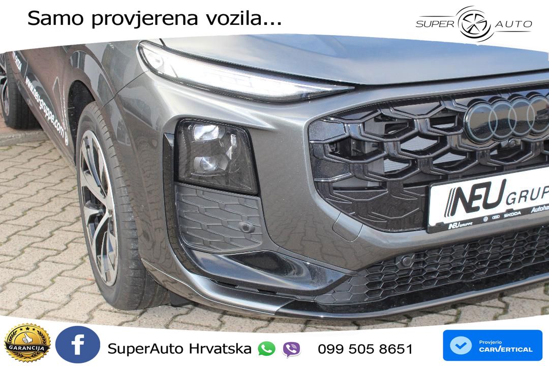 Audi Q3 2.0 TFSI (204 KS) quattro S tronic S line MATRIX+GR SJED+KAM