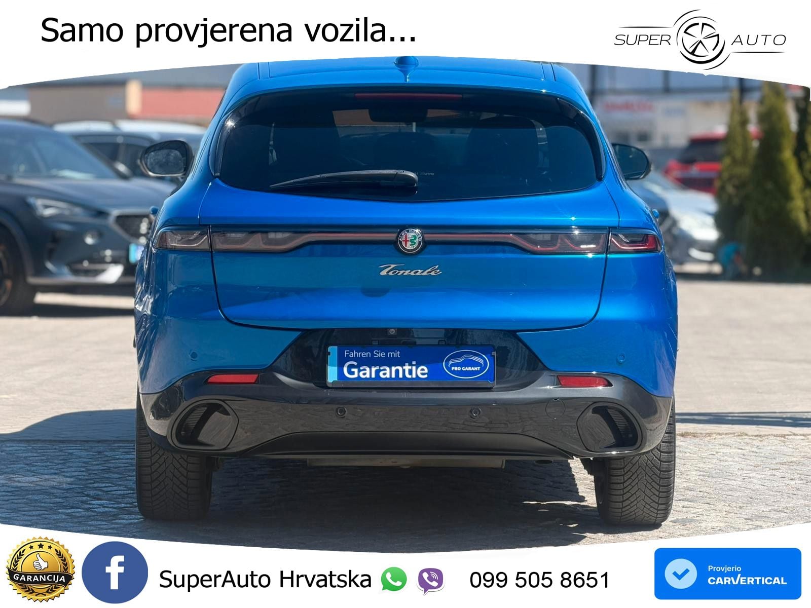 Alfa Romeo Tonale 1.5 VGT (160 KS) 48V-Hybrid TCT LED+ACC