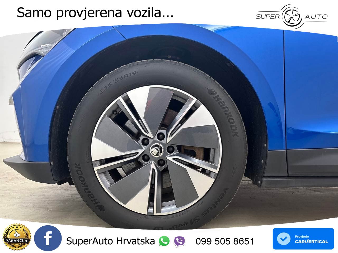 Škoda Enyaq iV 80x 82 kWh (265 KS) AWD Lounge LED+GR SJED+ACC