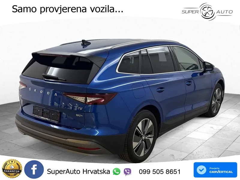 Škoda Enyaq iV 80x 82 kWh (265 KS) AWD Lounge LED+GR SJED+ACC