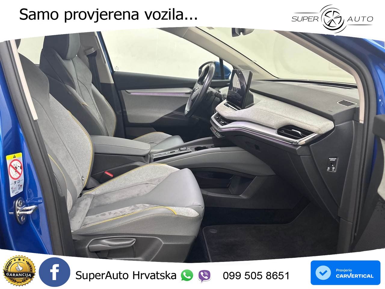 Škoda Enyaq iV 80x 82 kWh (265 KS) AWD Lounge LED+GR SJED+ACC