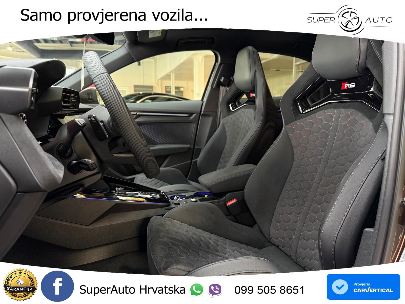Audi RS3 Sedan 2.5 TFSI (400 KS) quattro S tronic MATRIX+GR SJED+KAM