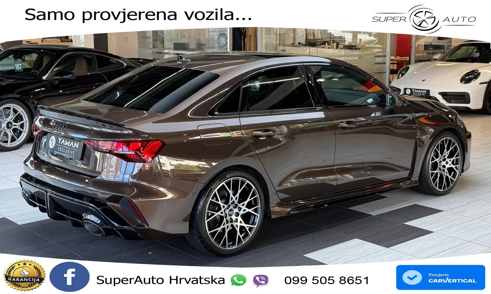 Audi RS3 Sedan 2.5 TFSI (400 KS) quattro S tronic MATRIX+GR SJED+KAM