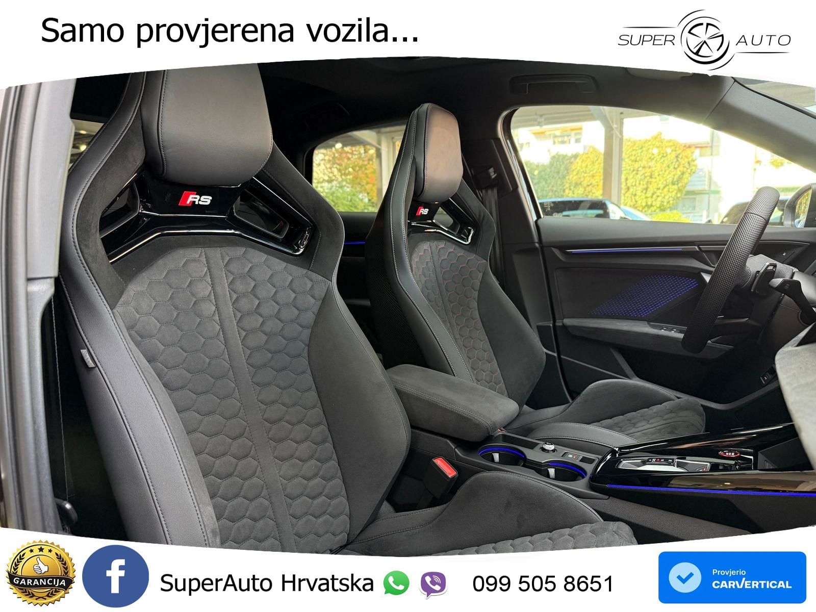 Audi RS3 Sedan 2.5 TFSI (400 KS) quattro S tronic MATRIX+GR SJED+KAM