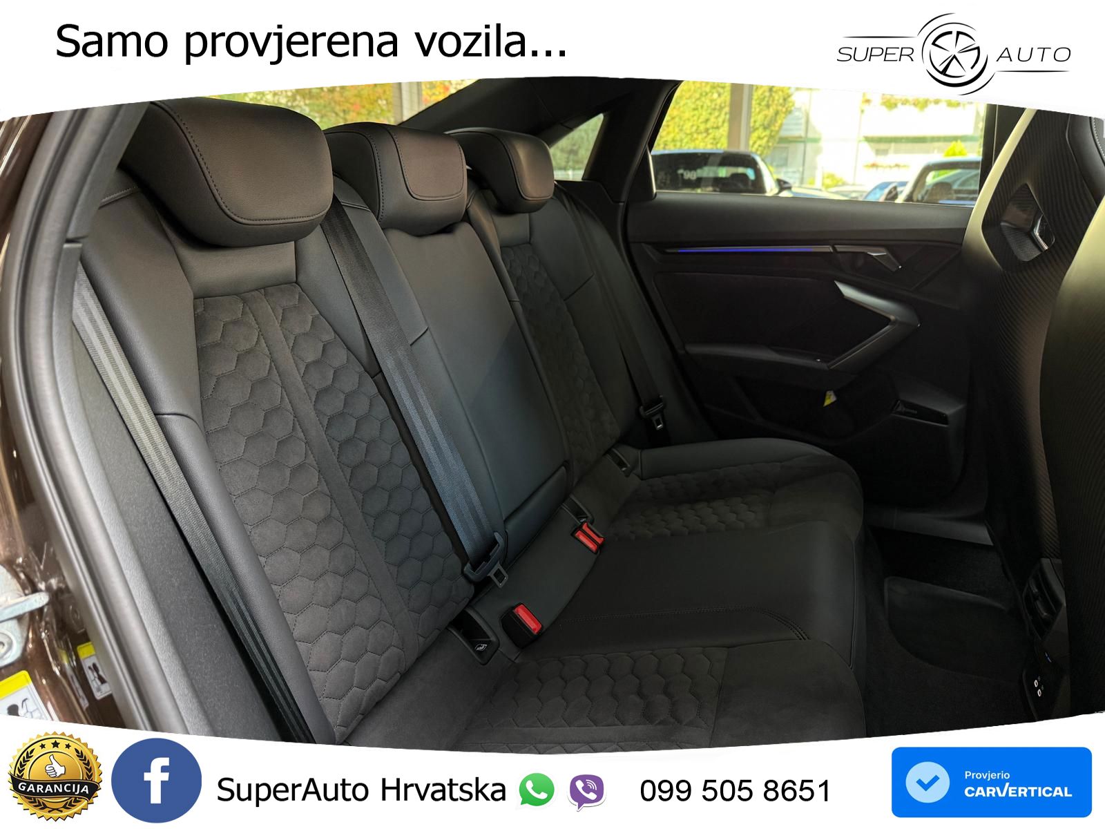 Audi RS3 Sedan 2.5 TFSI (400 KS) quattro S tronic MATRIX+GR SJED+KAM