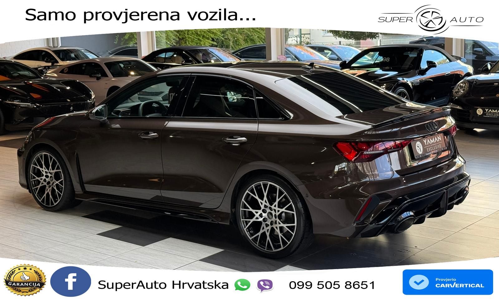 Audi RS3 Sedan 2.5 TFSI (400 KS) quattro S tronic MATRIX+GR SJED+KAM