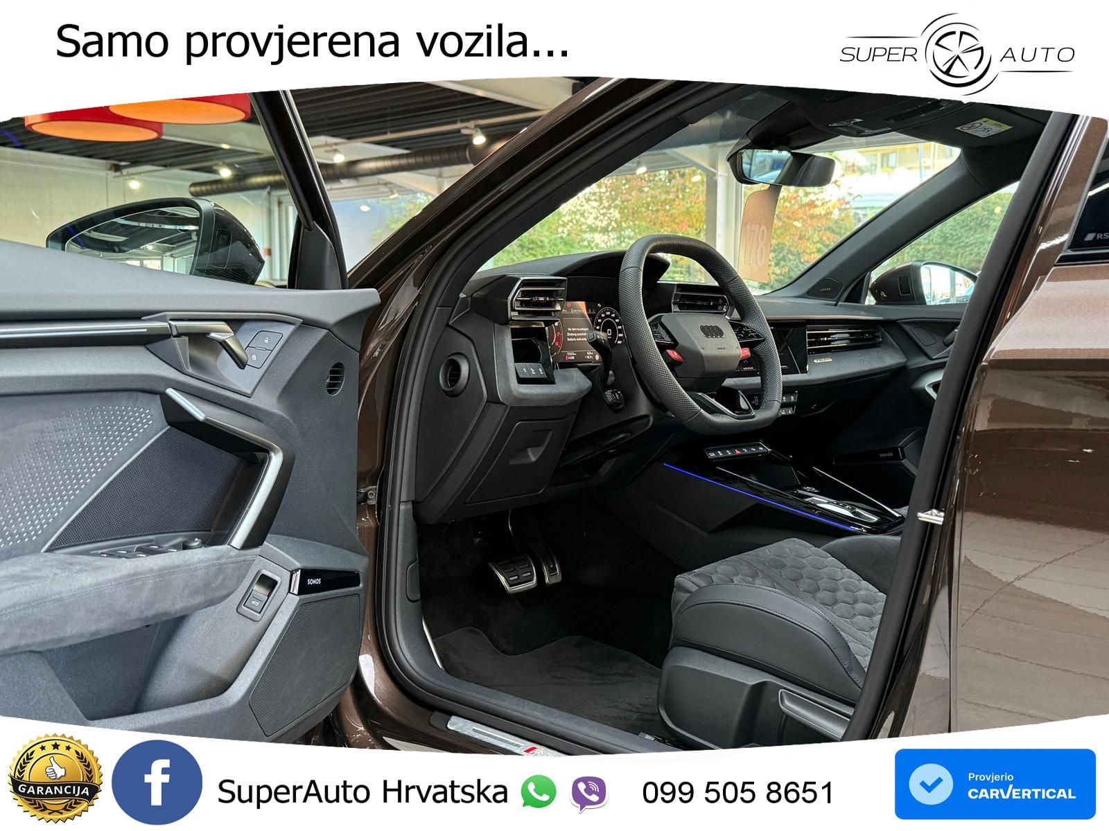 Audi RS3 Sedan 2.5 TFSI (400 KS) quattro S tronic MATRIX+GR SJED+KAM