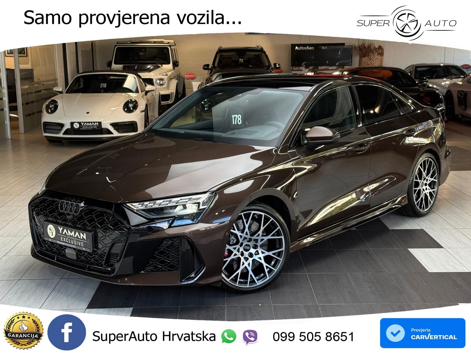 Audi RS3 Sedan 2.5 TFSI (400 KS) quattro S tronic MATRIX+GR SJED+KAM