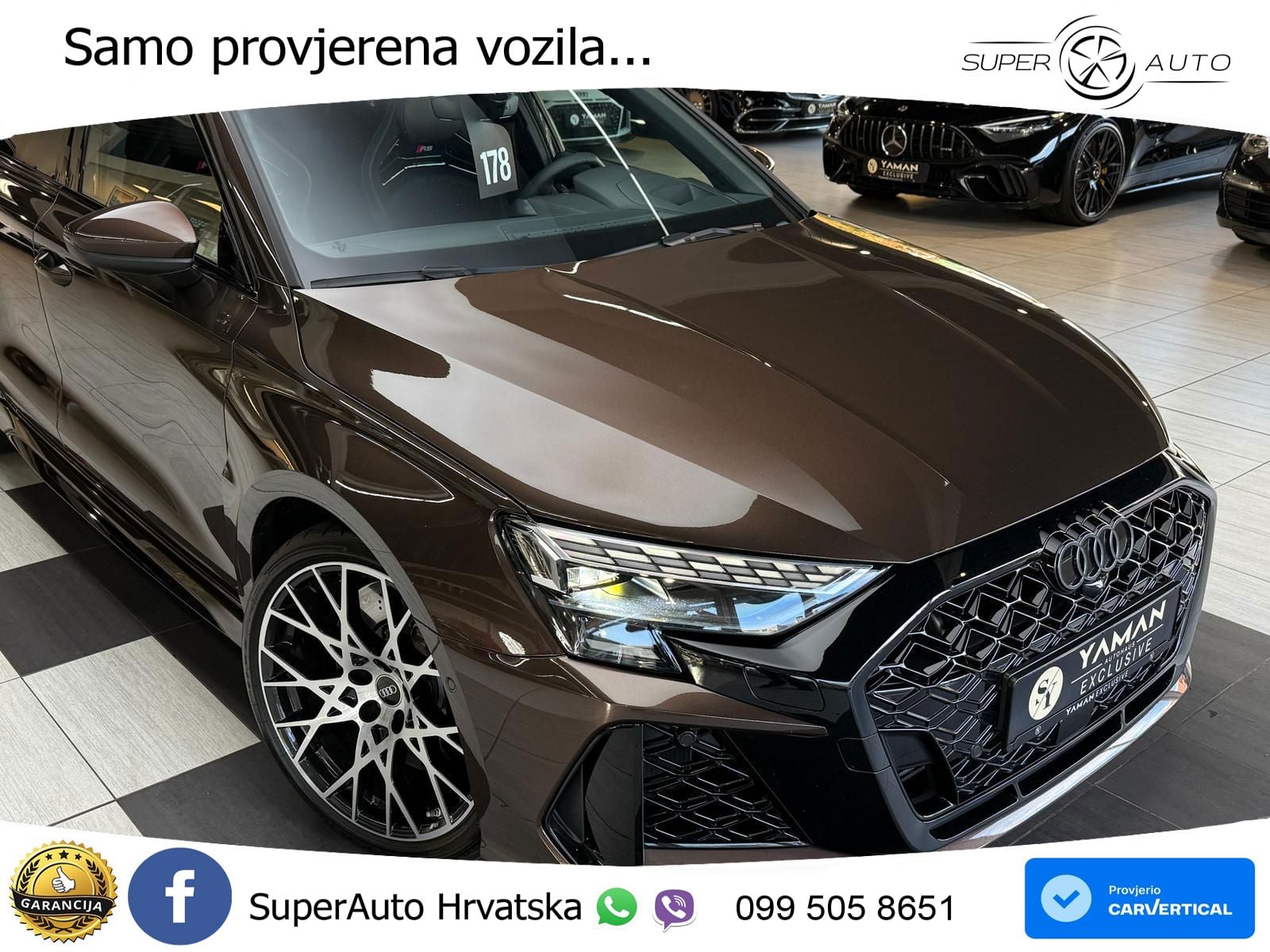 Audi RS3 Sedan 2.5 TFSI (400 KS) quattro S tronic MATRIX+GR SJED+KAM