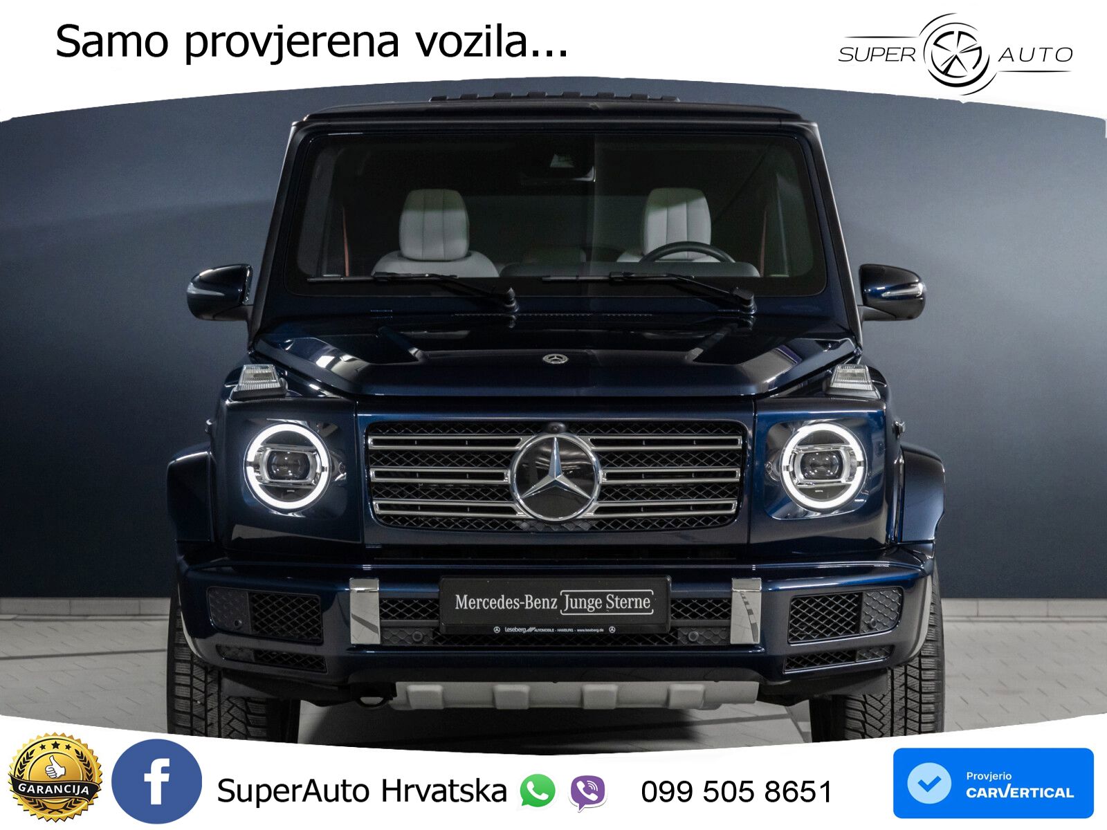 Mercedes G 500 Long V8 (422 KS) 4MATIC 9G-TRONIC Superior LED+GR SJED+ACC