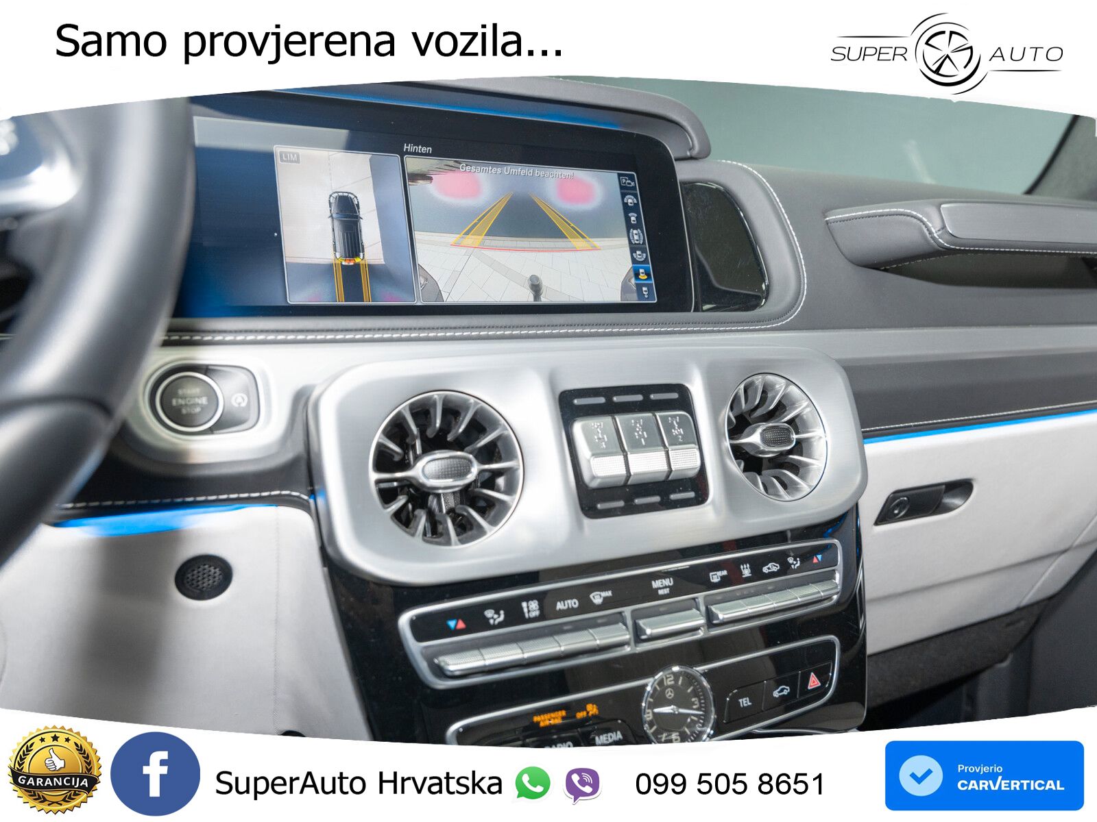 Mercedes G 500 Long V8 (422 KS) 4MATIC 9G-TRONIC Superior LED+GR SJED+ACC