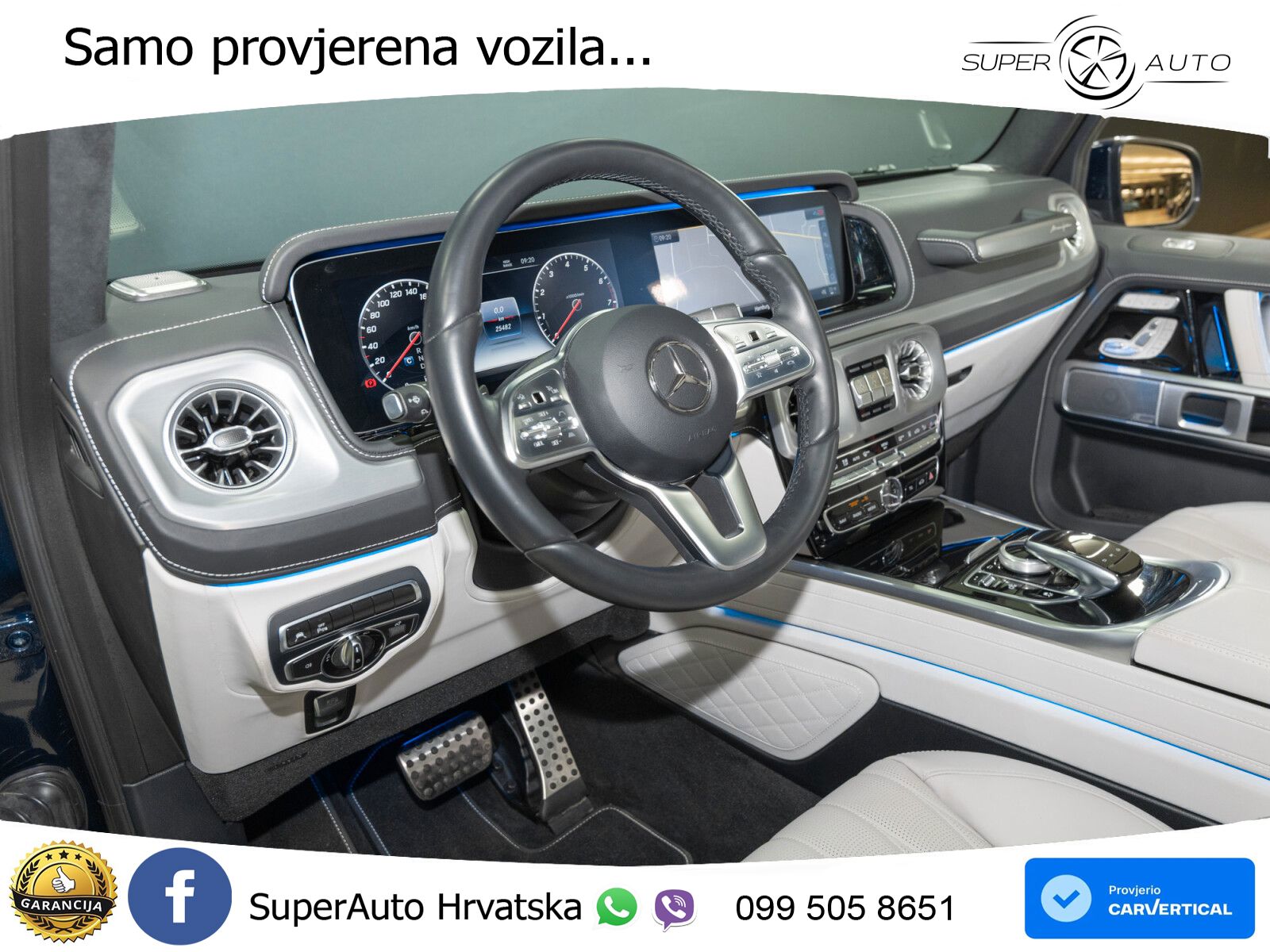 Mercedes G 500 Long V8 (422 KS) 4MATIC 9G-TRONIC Superior LED+GR SJED+ACC
