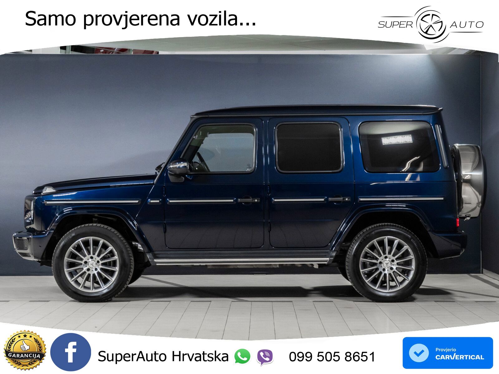 Mercedes G 500 Long V8 (422 KS) 4MATIC 9G-TRONIC Superior LED+GR SJED+ACC