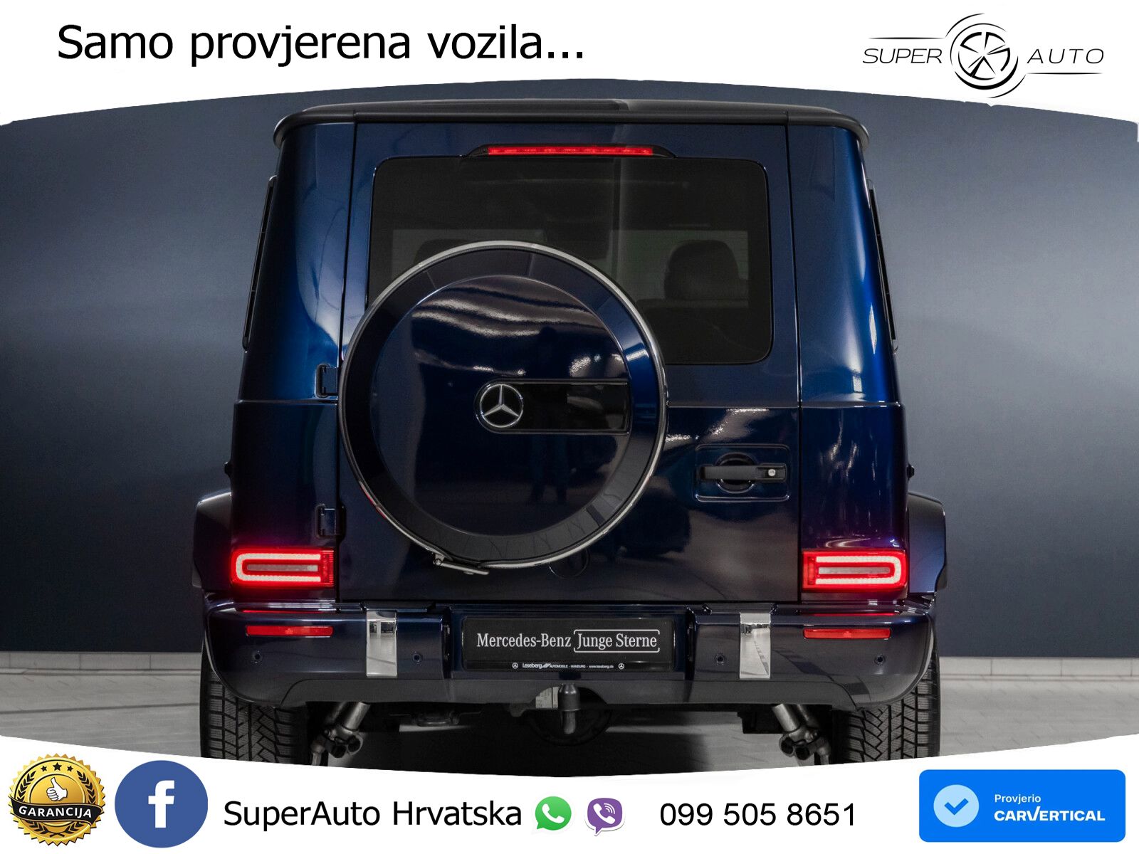 Mercedes G 500 Long V8 (422 KS) 4MATIC 9G-TRONIC Superior LED+GR SJED+ACC