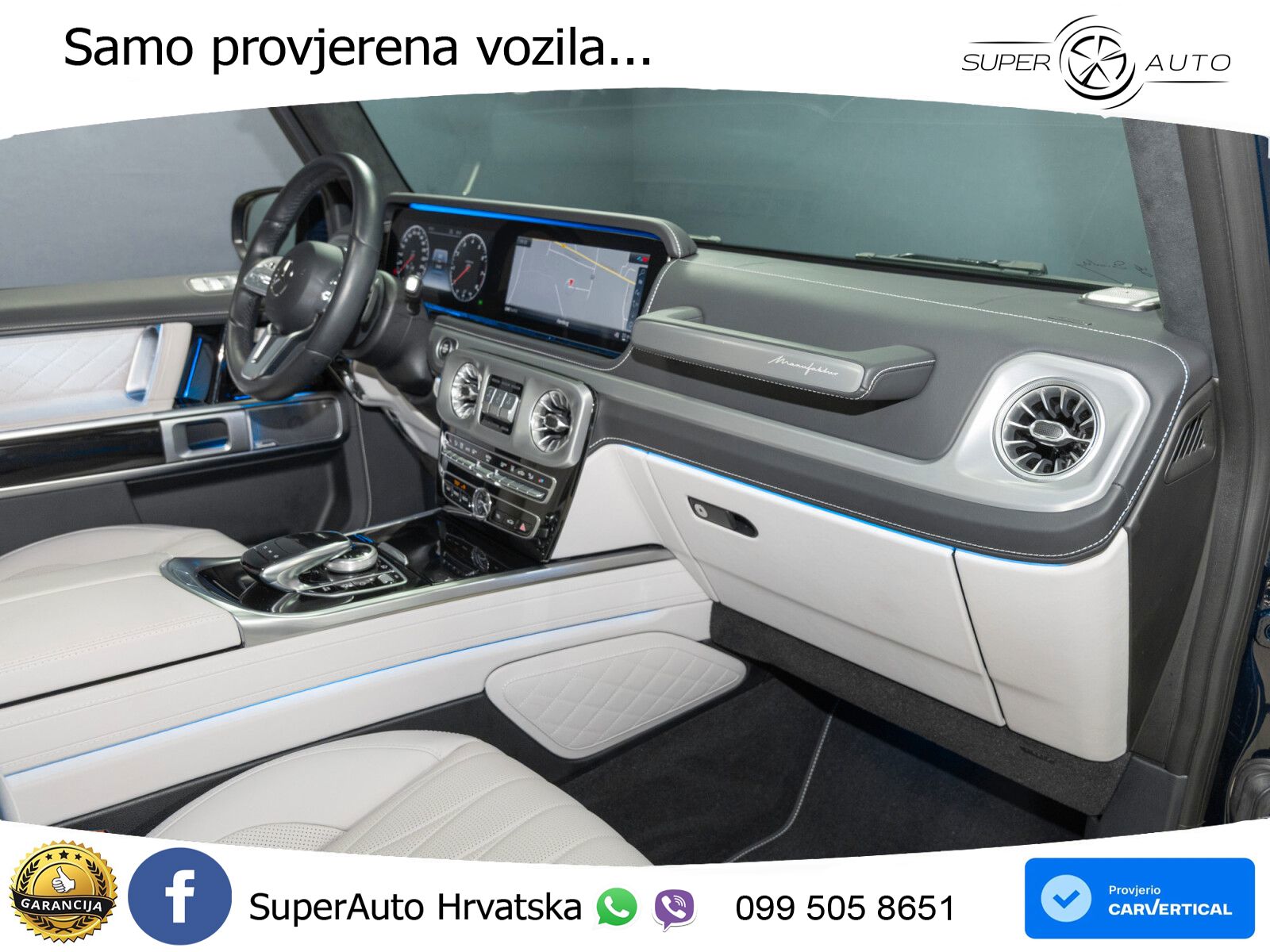 Mercedes G 500 Long V8 (422 KS) 4MATIC 9G-TRONIC Superior LED+GR SJED+ACC