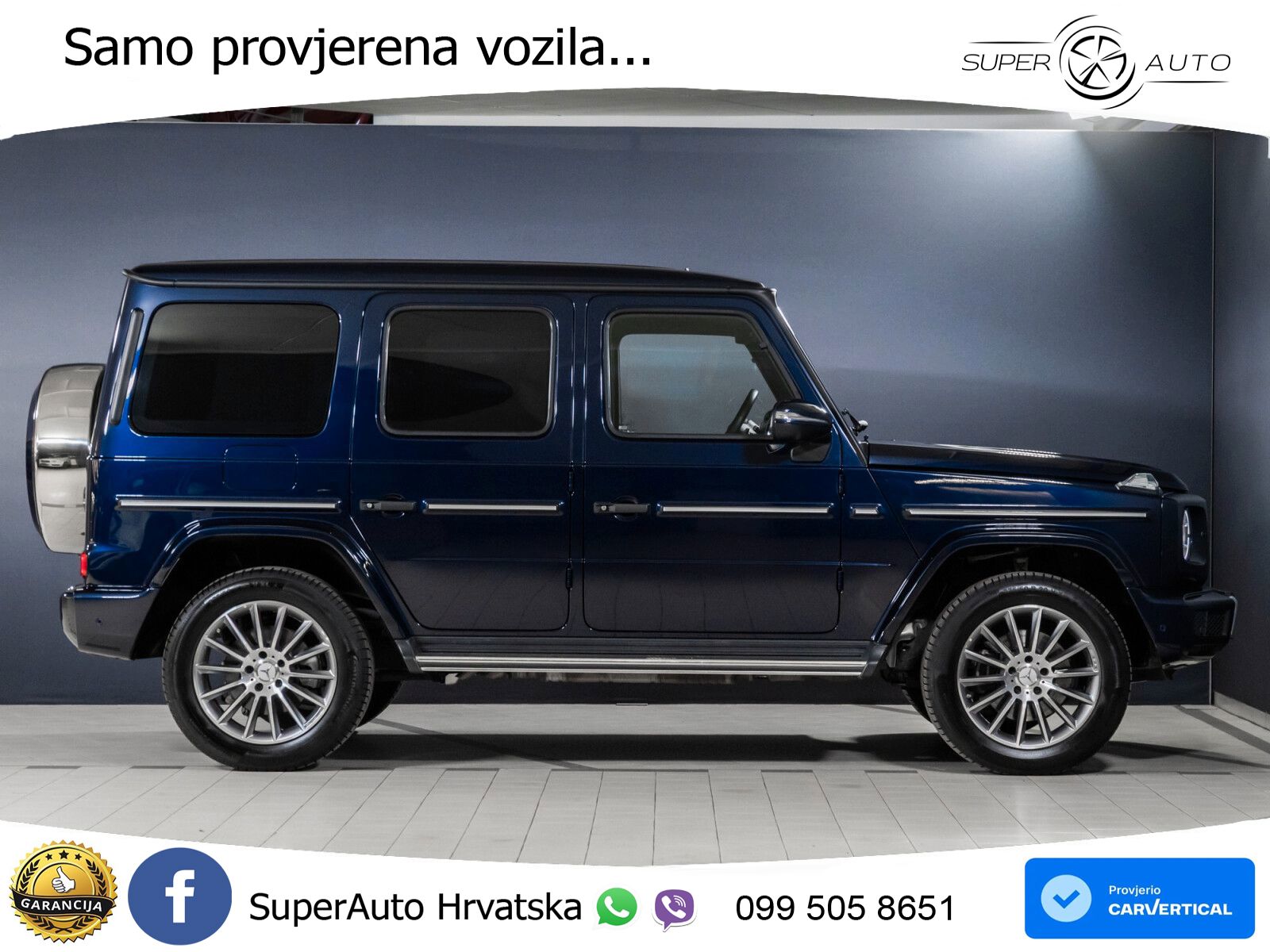 Mercedes G 500 Long V8 (422 KS) 4MATIC 9G-TRONIC Superior LED+GR SJED+ACC
