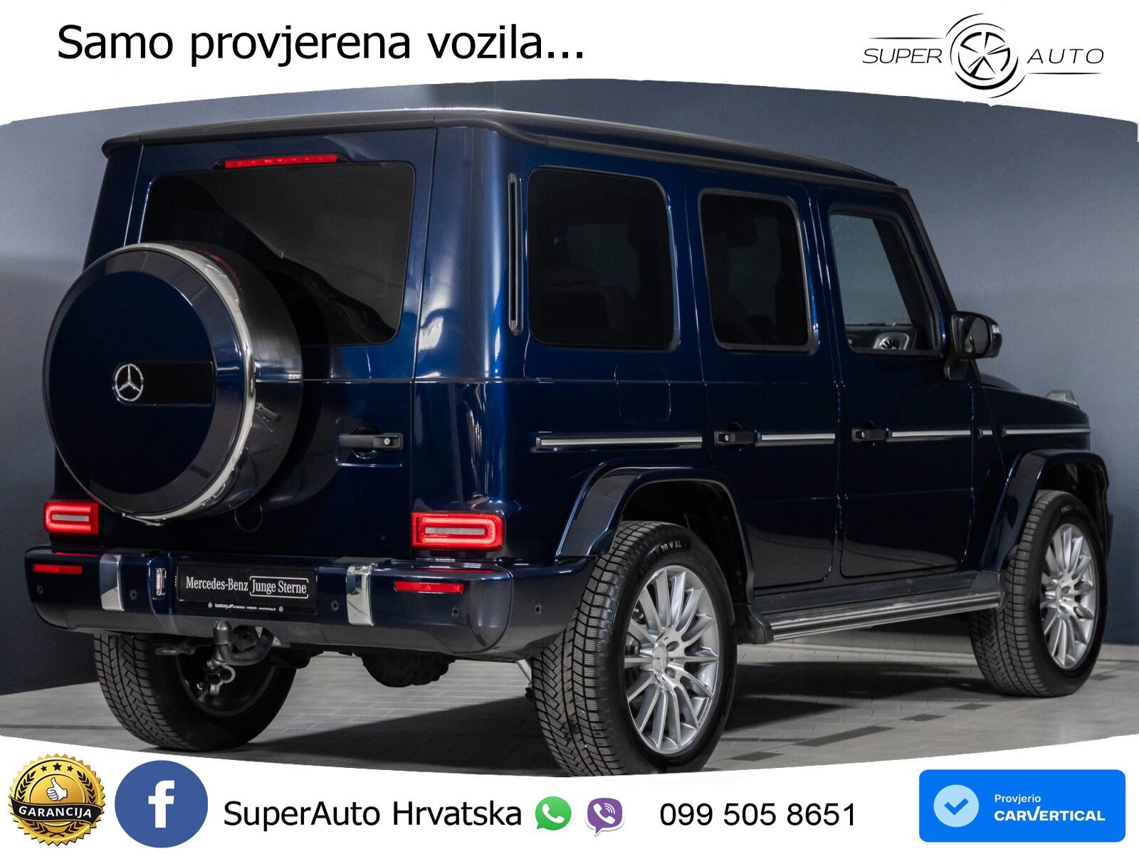 Mercedes G 500 Long V8 (422 KS) 4MATIC 9G-TRONIC Superior LED+GR SJED+ACC