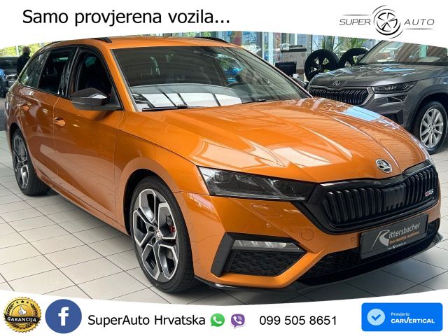 Škoda Octavia Combi RS 2.0 TDI (200 KS) 4x4 DSG LED+GR SJED+ACC