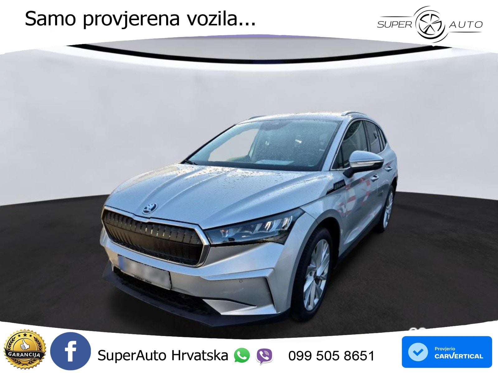 Škoda Enyaq iV 80x 82 kWh (265 KS) AWD LED+GR SJED+ACC