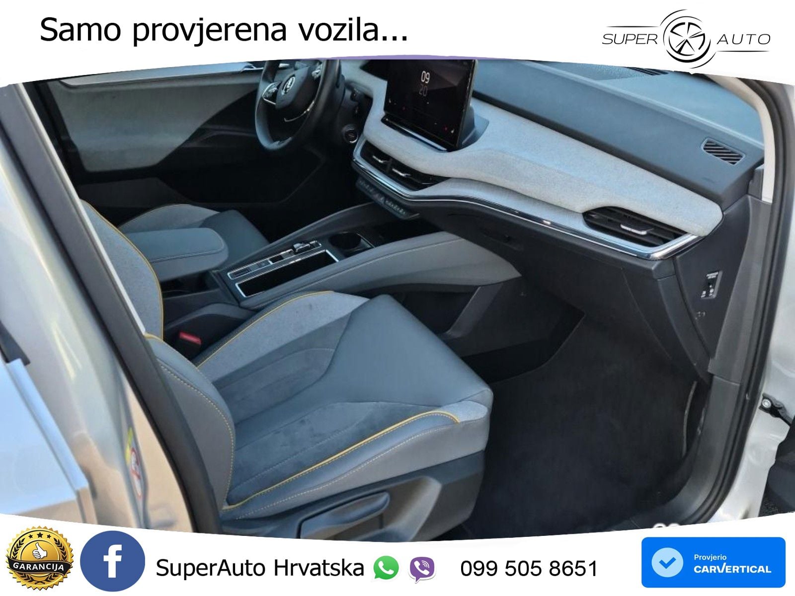 Škoda Enyaq iV 80x 82 kWh (265 KS) AWD LED+GR SJED+ACC