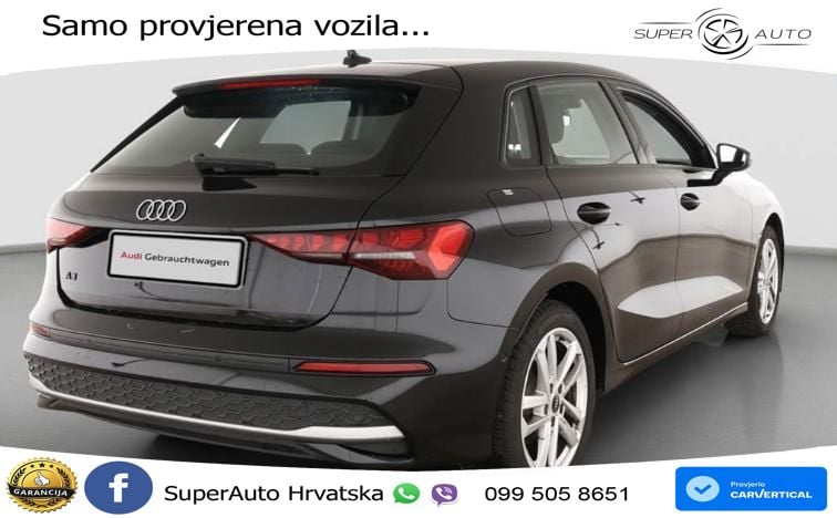 Audi A3 35 TFSI (150 KS) S tronic advanced LED+GR SJED+ACC