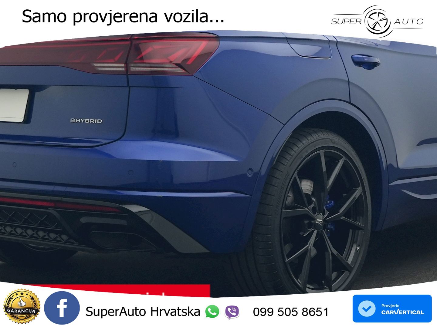 Volkswagen Touareg R 3.0 V6 TFSI (462 KS) 4MOTION Tiptronic ZRAČNI+ACC+4xGR SJED+360