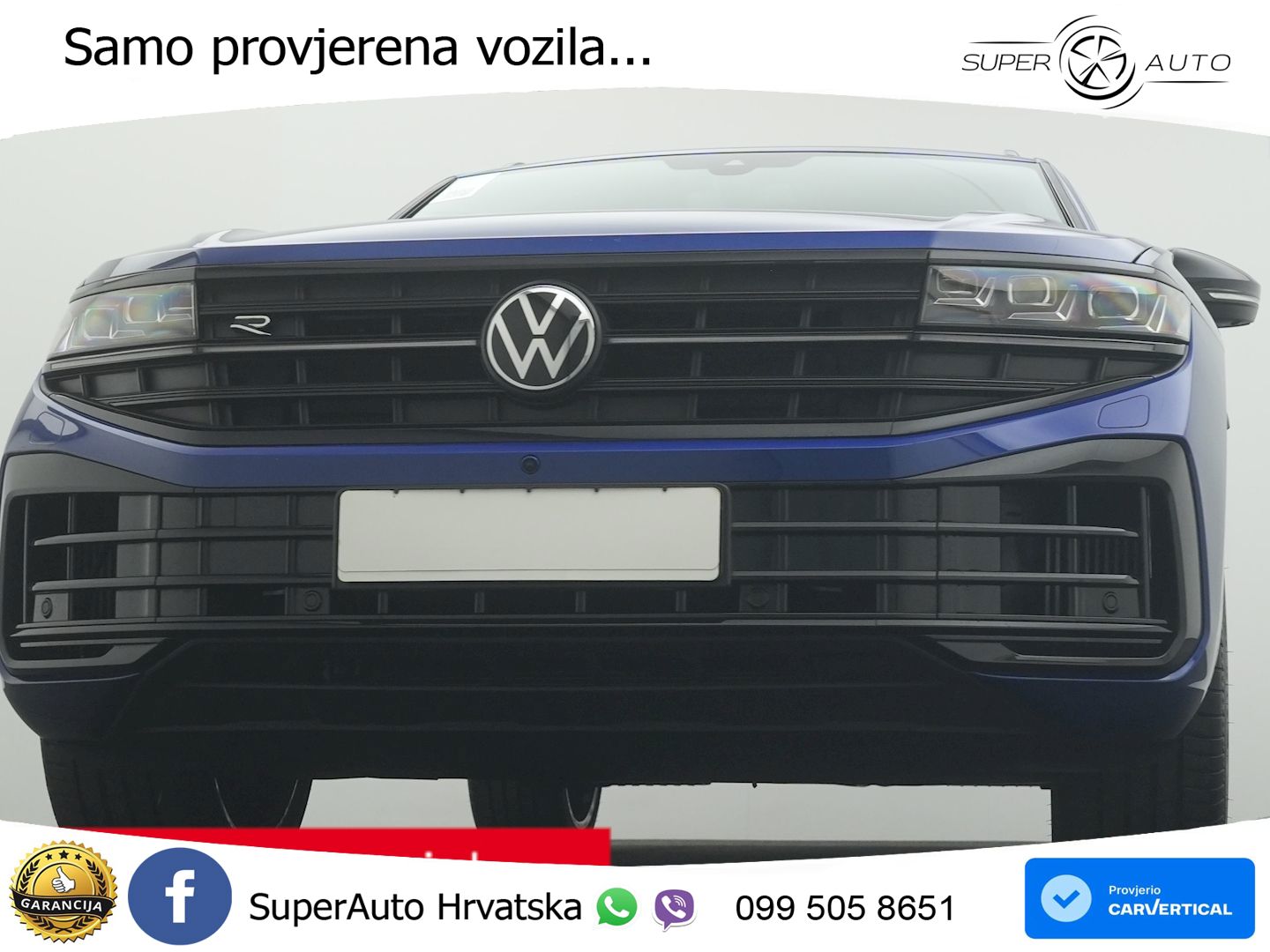 Volkswagen Touareg R 3.0 V6 TFSI (462 KS) 4MOTION Tiptronic ZRAČNI+ACC+4xGR SJED+360