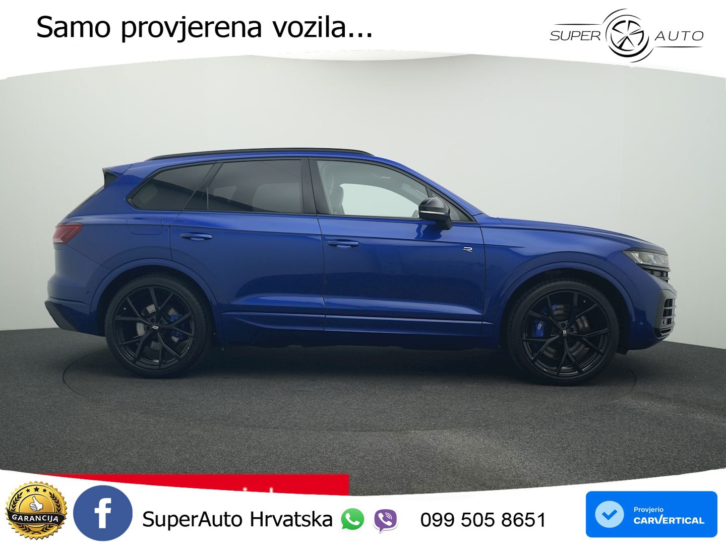 Volkswagen Touareg R 3.0 V6 TFSI (462 KS) 4MOTION Tiptronic ZRAČNI+ACC+4xGR SJED+360