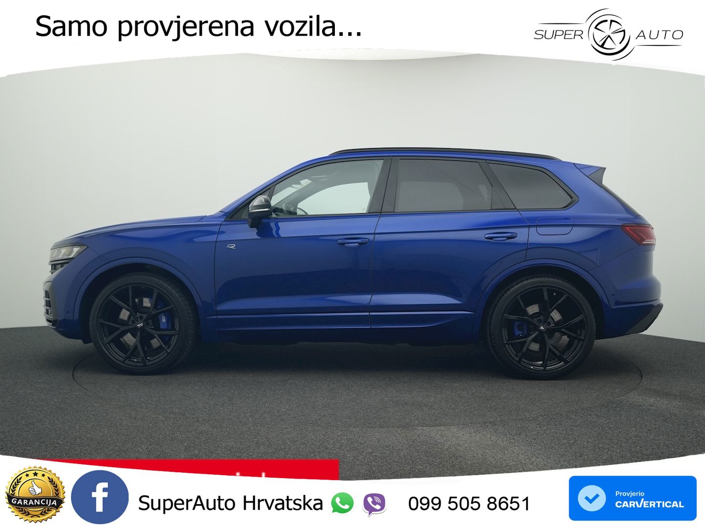 Volkswagen Touareg R 3.0 V6 TFSI (462 KS) 4MOTION Tiptronic ZRAČNI+ACC+4xGR SJED+360