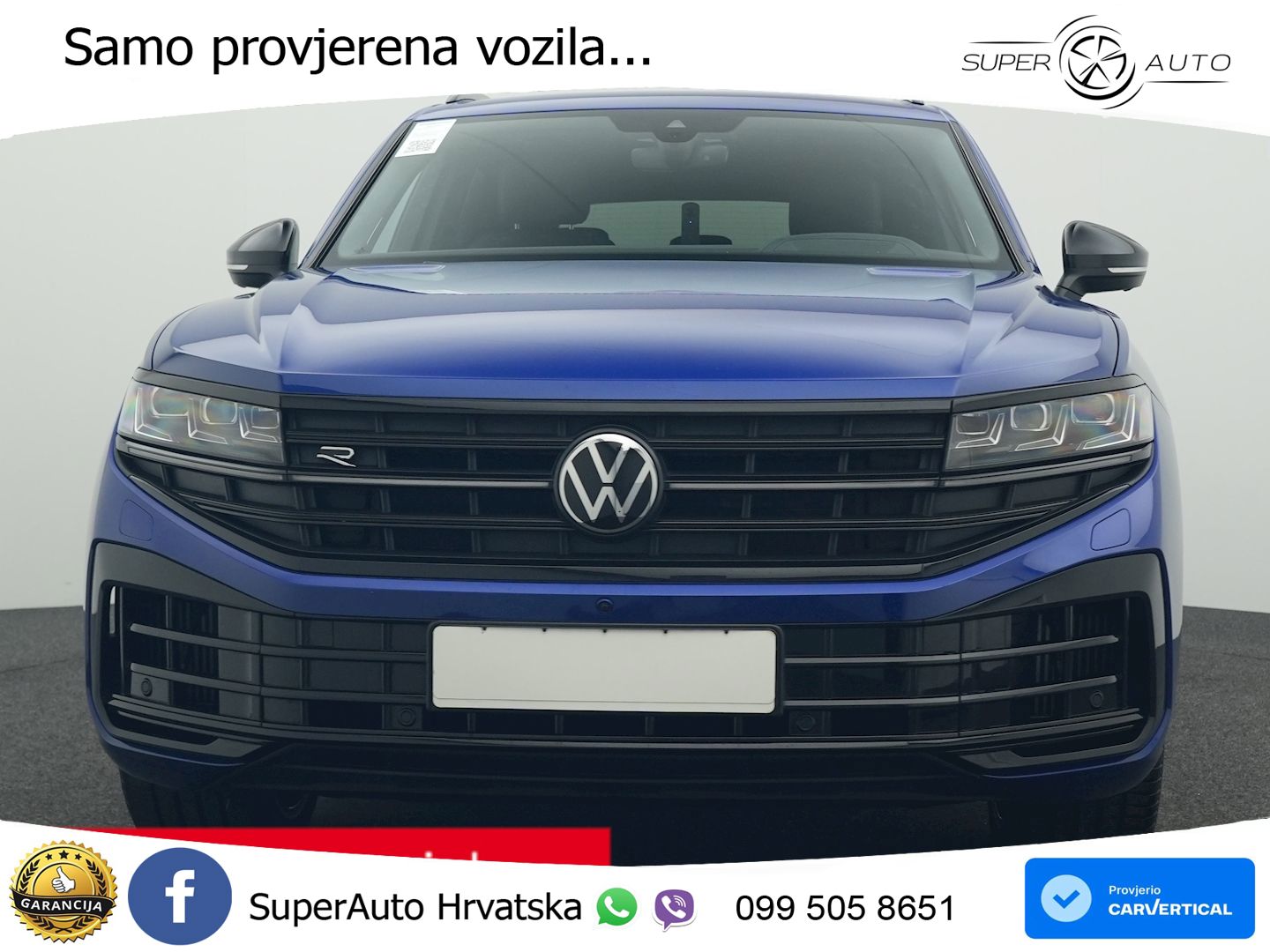 Volkswagen Touareg R 3.0 V6 TFSI (462 KS) 4MOTION Tiptronic ZRAČNI+ACC+4xGR SJED+360