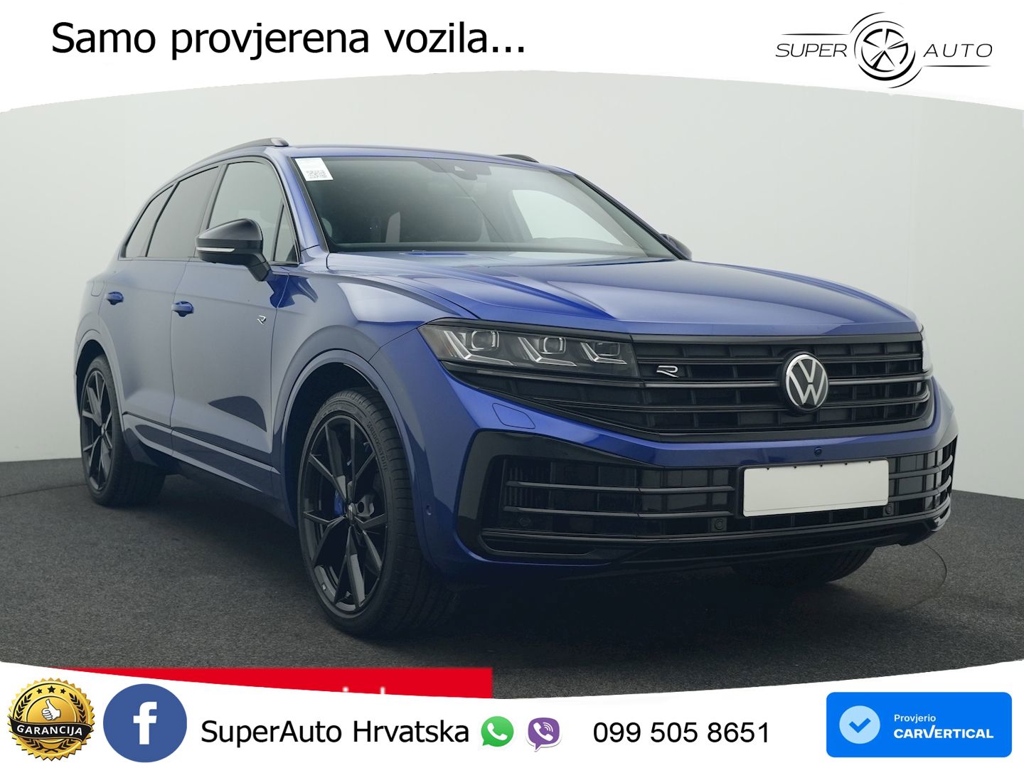 Volkswagen Touareg R 3.0 V6 TFSI (462 KS) 4MOTION Tiptronic ZRAČNI+ACC+4xGR SJED+360