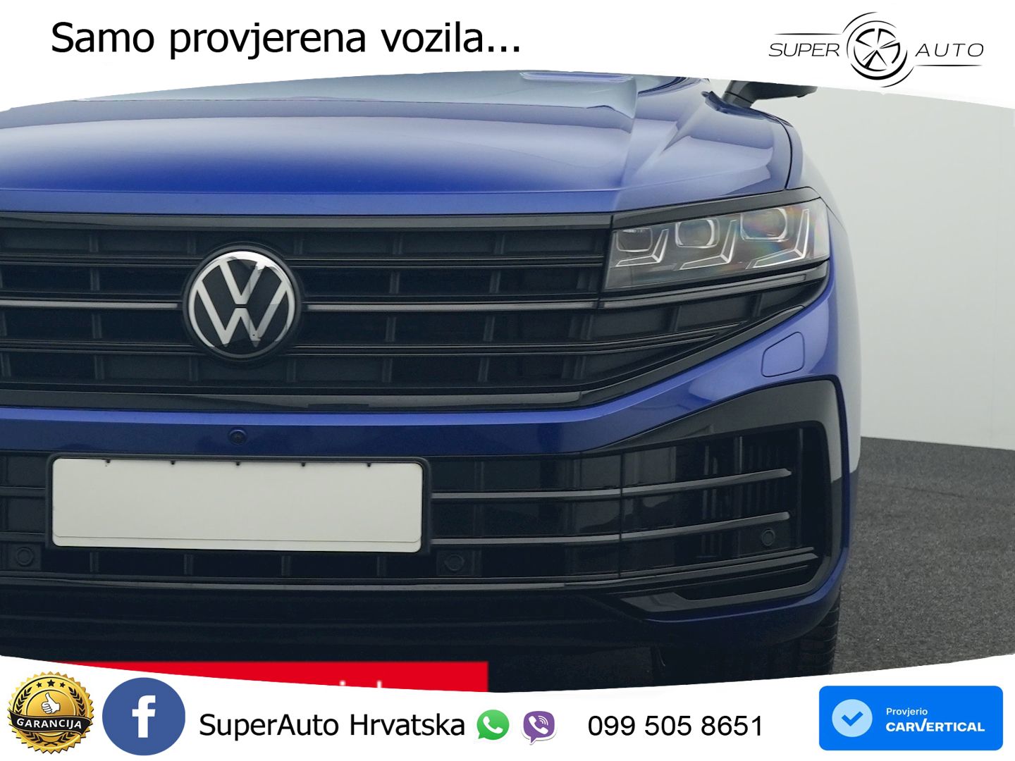 Volkswagen Touareg R 3.0 V6 TFSI (462 KS) 4MOTION Tiptronic ZRAČNI+ACC+4xGR SJED+360
