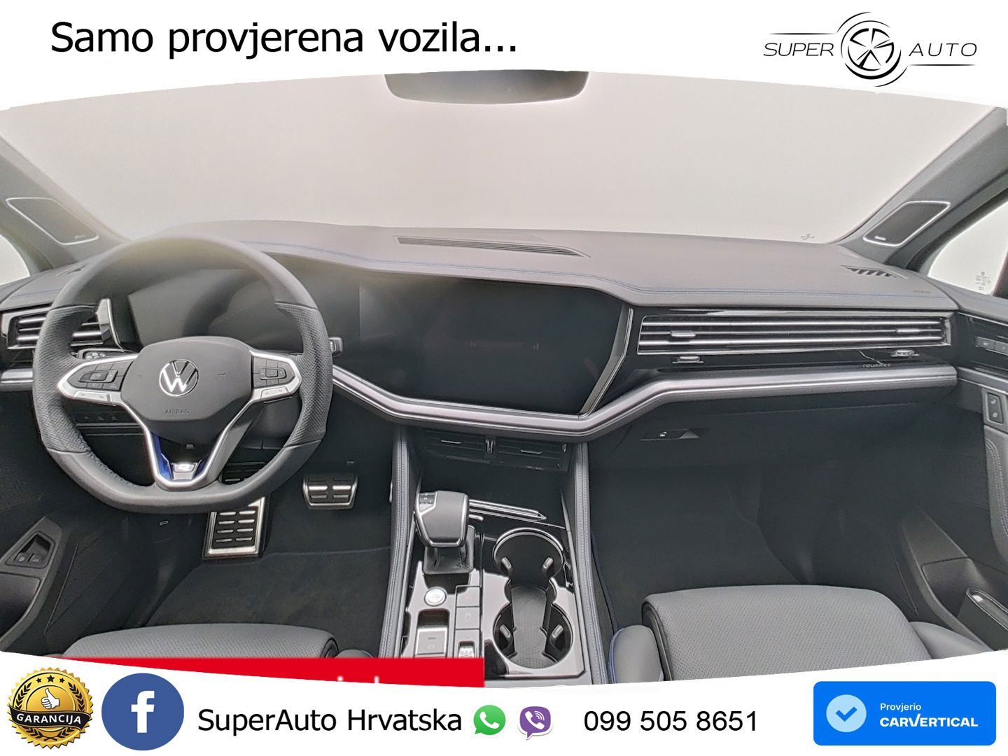 Volkswagen Touareg R 3.0 V6 TFSI (462 KS) 4MOTION Tiptronic ZRAČNI+ACC+4xGR SJED+360