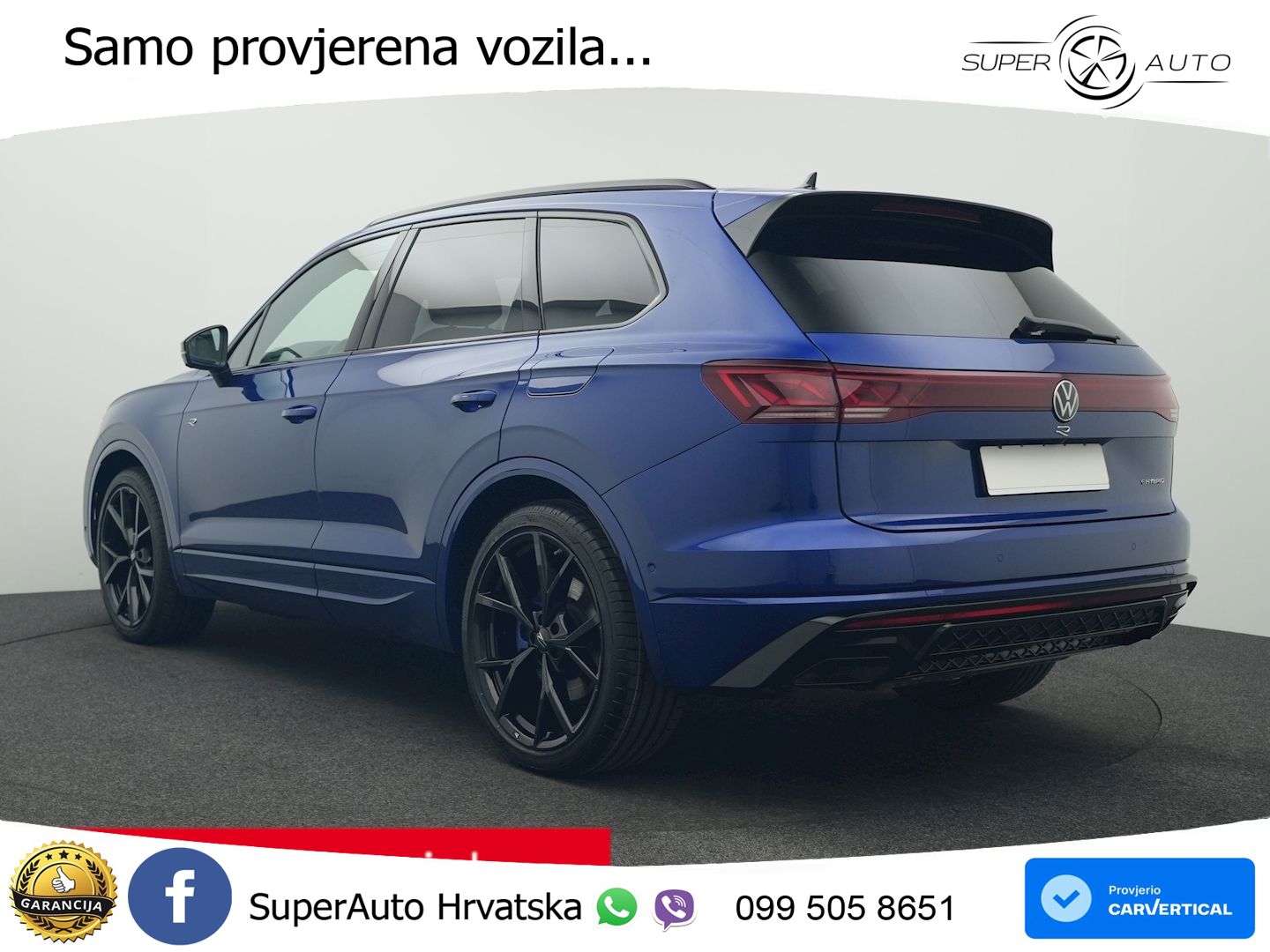 Volkswagen Touareg R 3.0 V6 TFSI (462 KS) 4MOTION Tiptronic ZRAČNI+ACC+4xGR SJED+360