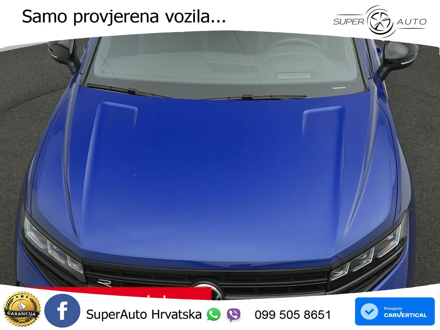 Volkswagen Touareg R 3.0 V6 TFSI (462 KS) 4MOTION Tiptronic ZRAČNI+ACC+4xGR SJED+360