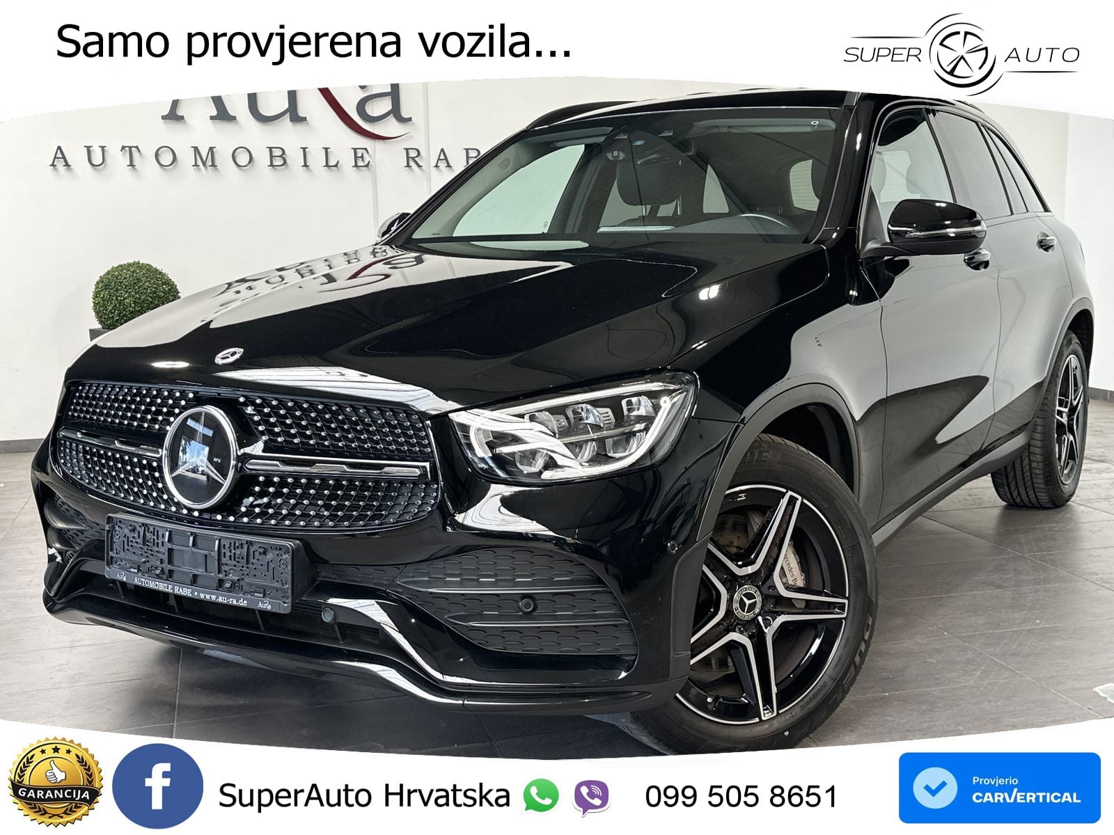 Mercedes GLC 200d (163 KS) 4MATIC G-TRONIC AMG LED+GR SJED+ACC