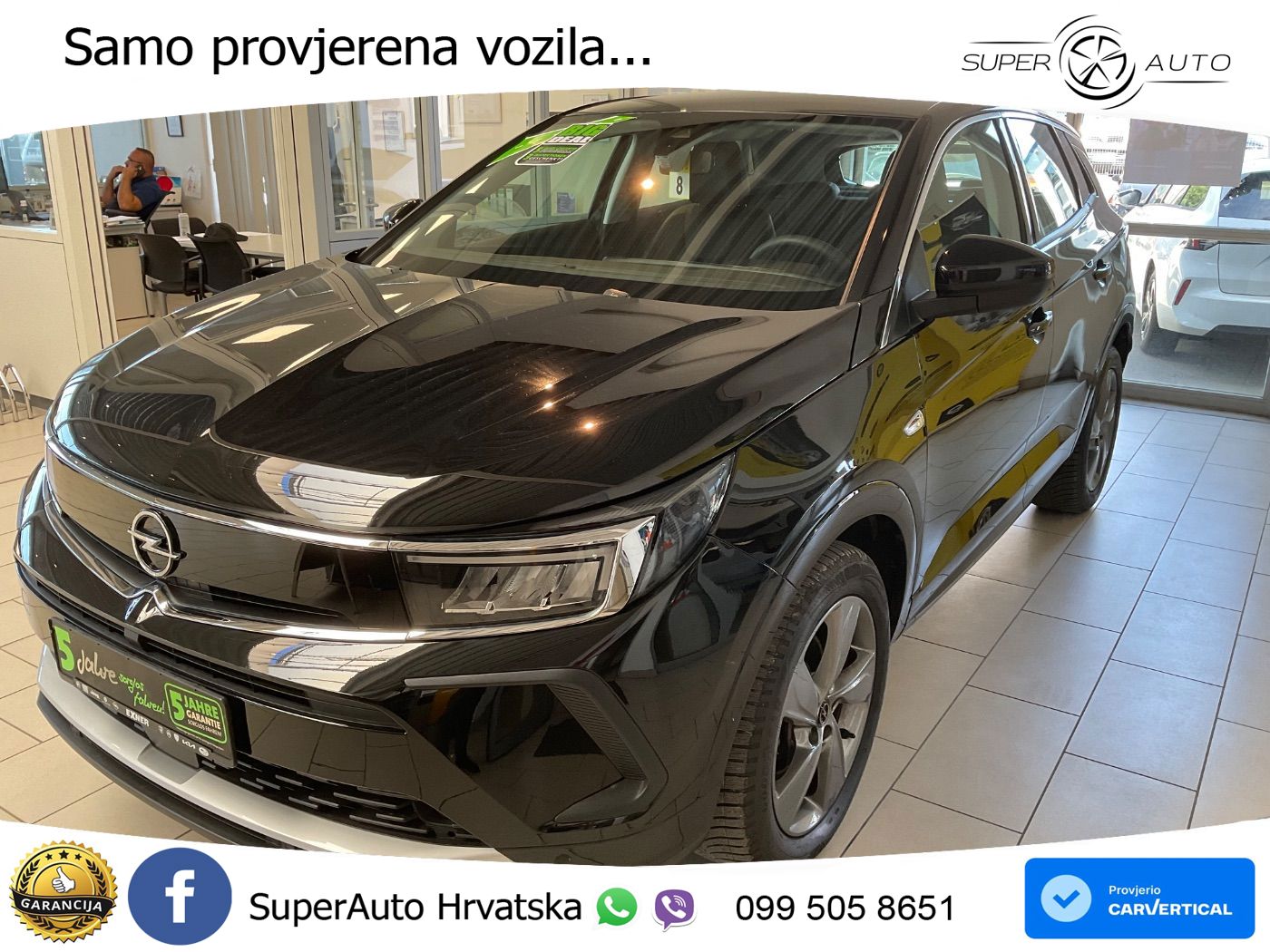 Opel Grandland 1.2i Turbo (130 KS) Automatic LED+GR SJED+ACC