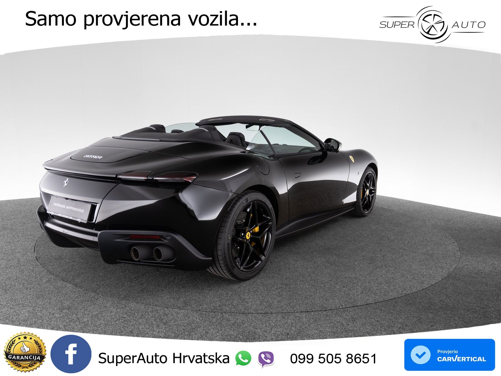 Ferrari Roma 3.9 V8 (620 KS) DCT LED+GR SJED+ACC