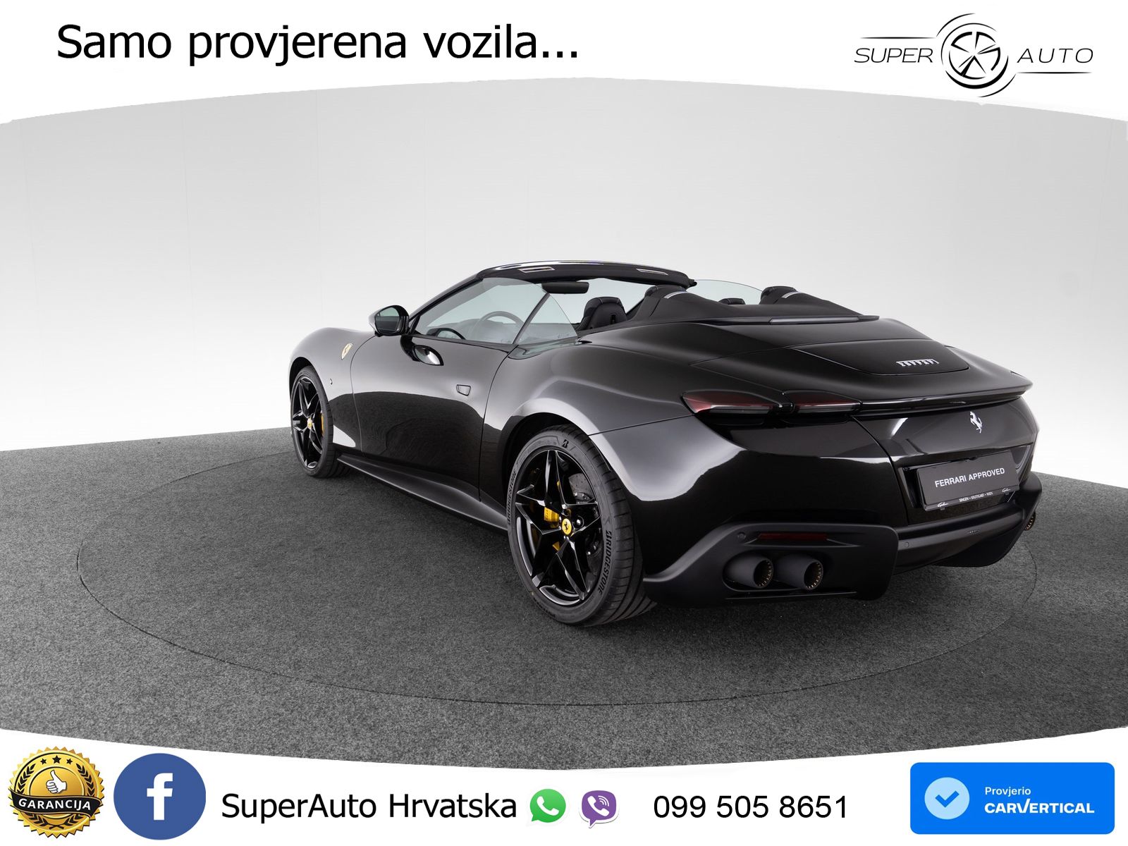 Ferrari Roma 3.9 V8 (620 KS) DCT LED+GR SJED+ACC