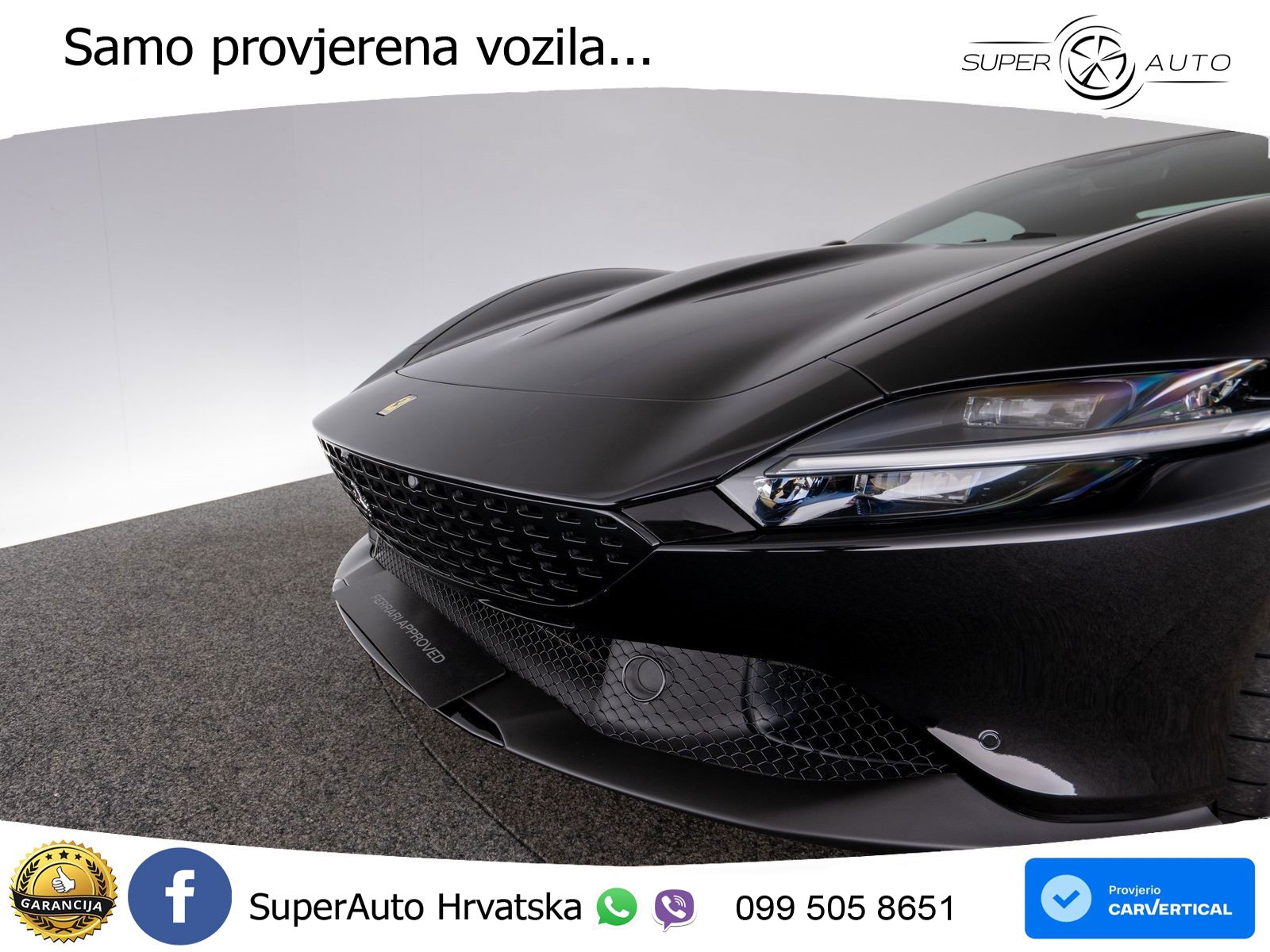 Ferrari Roma 3.9 V8 (620 KS) DCT LED+GR SJED+ACC