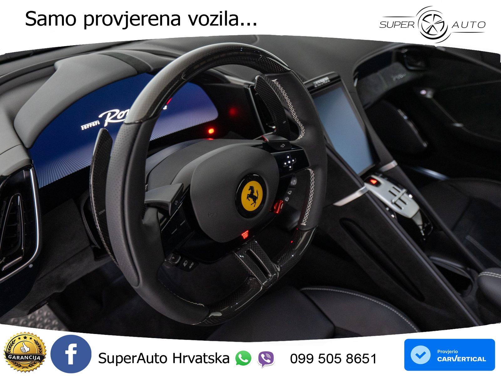 Ferrari Roma 3.9 V8 (620 KS) DCT LED+GR SJED+ACC