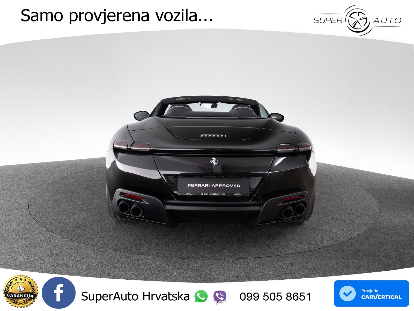Ferrari Roma 3.9 V8 (620 KS) DCT LED+GR SJED+ACC