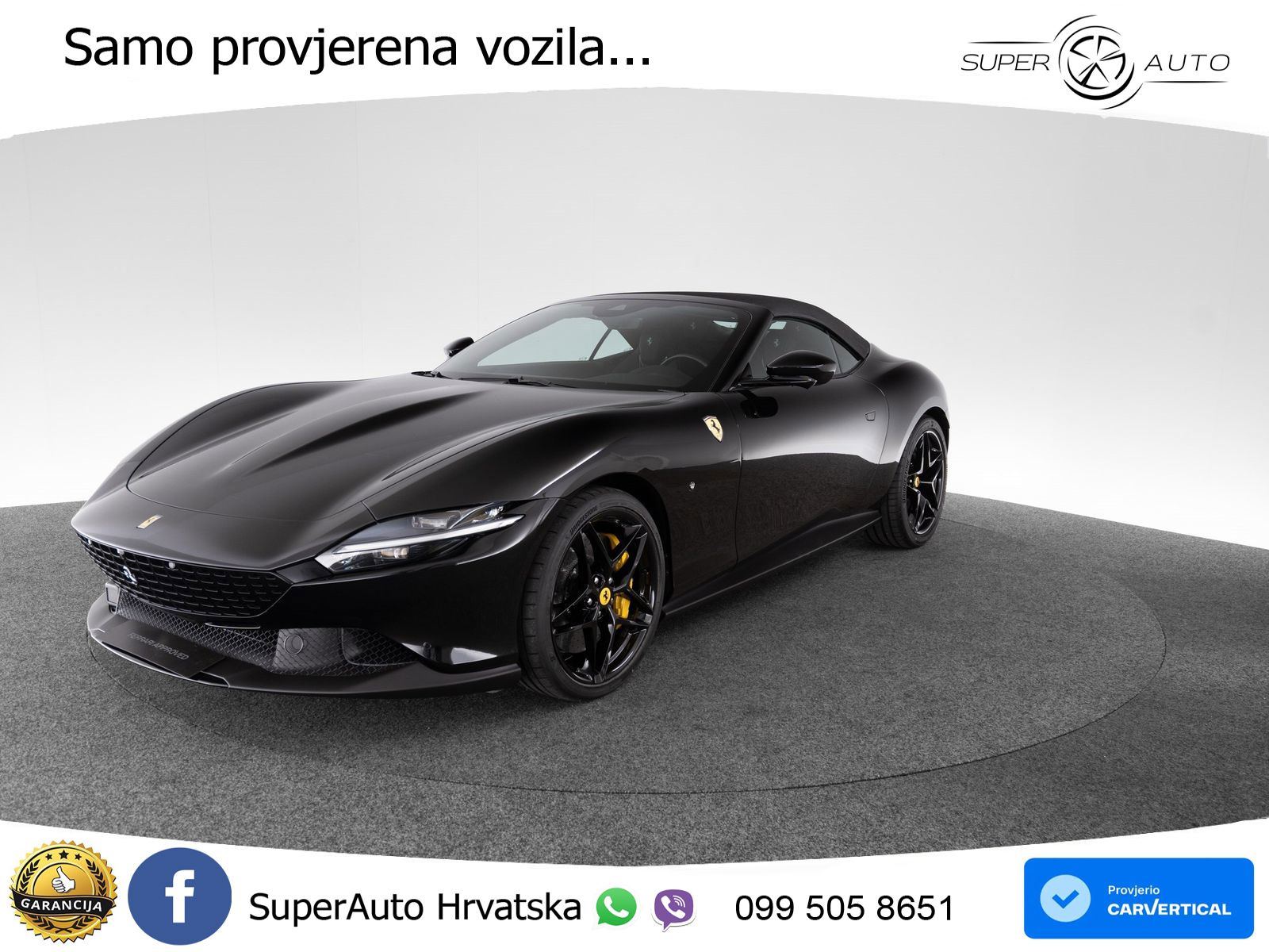 Ferrari Roma 3.9 V8 (620 KS) DCT LED+GR SJED+ACC
