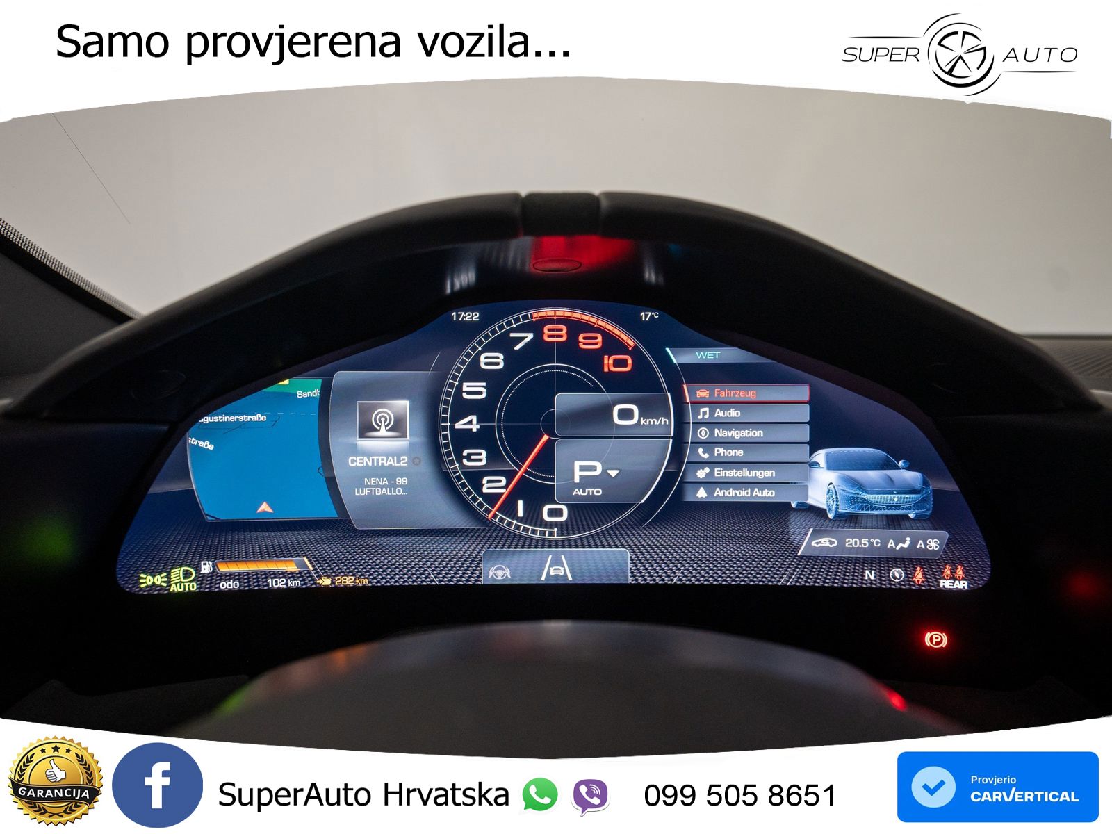 Ferrari Roma 3.9 V8 (620 KS) DCT LED+GR SJED+ACC