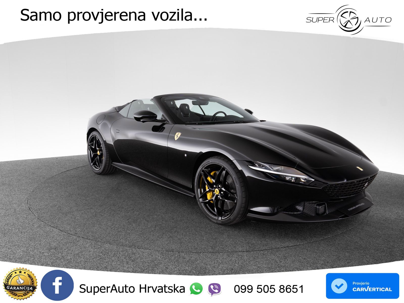 Ferrari Roma 3.9 V8 (620 KS) DCT LED+GR SJED+ACC