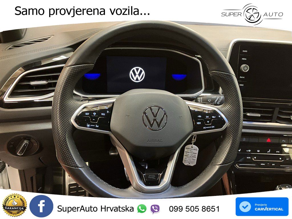 Volkswagen T-Roc 1.5 TSI (150 KS) DSG R-Line LED+GR SJED+ACC
