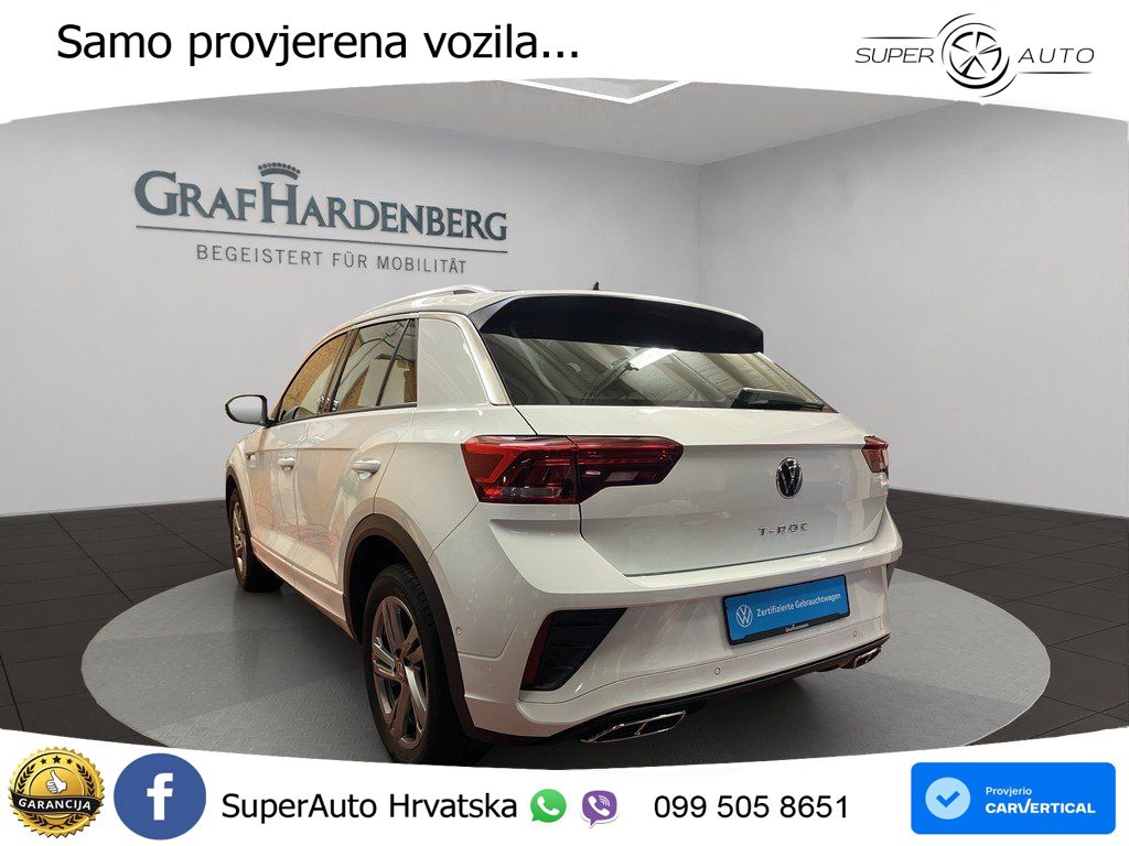 Volkswagen T-Roc 1.5 TSI (150 KS) DSG R-Line LED+GR SJED+ACC
