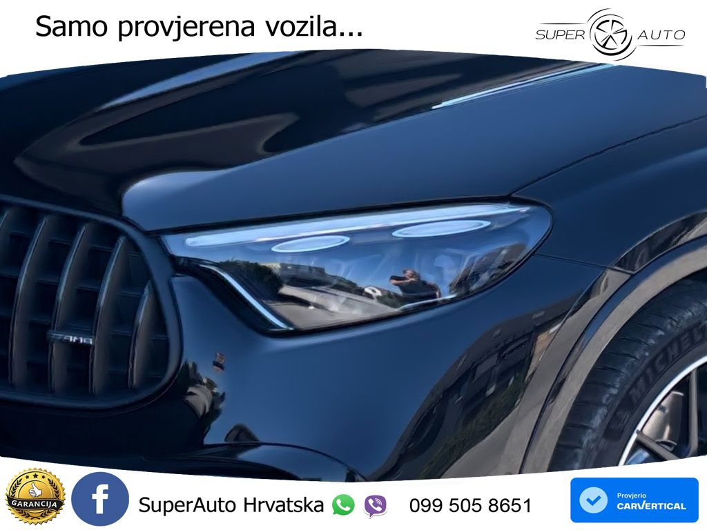 Mercedes AMG GLC 53 (449 KS) 4MATIC+ AMG SPEEDSHIFT TCT 9G ACC+HEAD+GR SJED+360+PANO